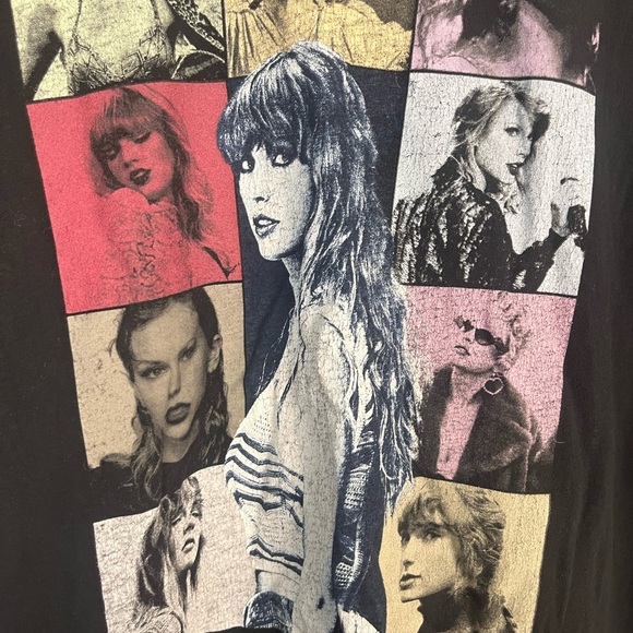 TAYLOR SWIFT Official Licensed THE ERAS TOUR Black T-Shirt Merchandise large - Picture 3 of 6